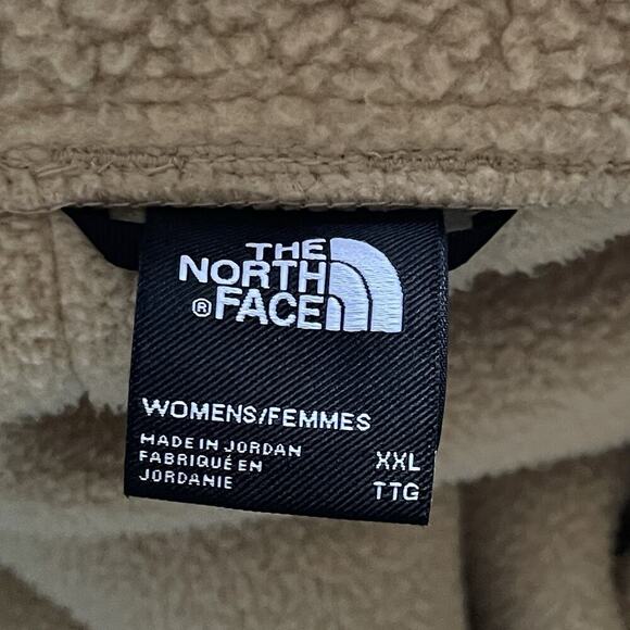 The North Face Cragmont Fleece Jacket Size XXL Khaki Outdoor Winter Soft - Picture 5 of 8